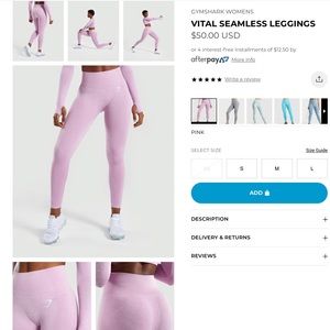 Gymshark Vital Seamless Leggings
